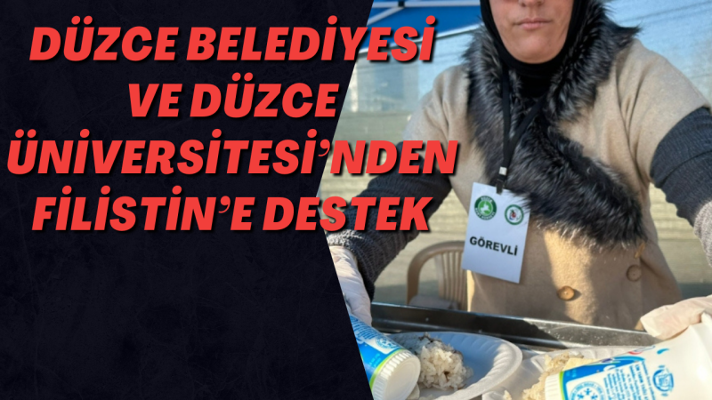 FİLİSTİN'E DESTEK KERMESİ AÇILDI