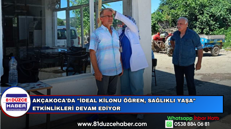Akçakoca'da 