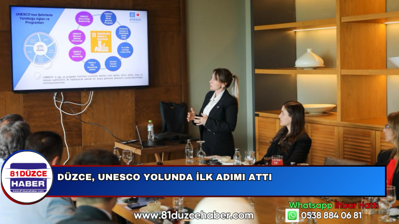 Düzce, UNESCO Yolunda İlk Adımı Attı