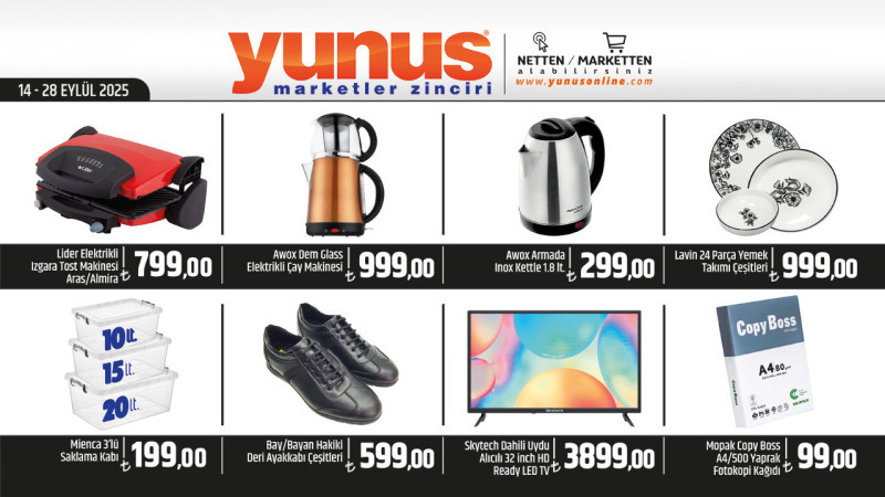 Yunus Market / 14- 28 Eylül 2025