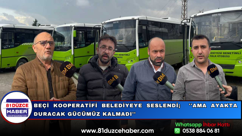 Beçi Kooperatifi Belediyeye Seslendi; ''Ama Ayakta Duracak Gücümüz Kalmadı''