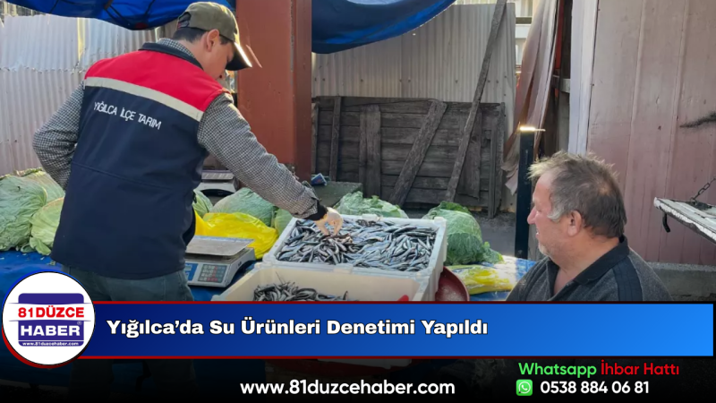 Yığılca’da Su Ürünleri Denetimi Yapıldı