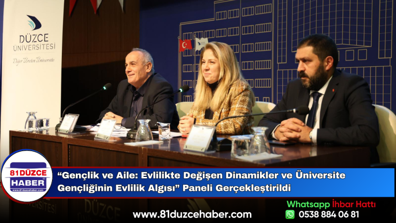 “Gençlik ve Aile: Evlilikte Değişen Dinamikler” Paneli Yapıldı