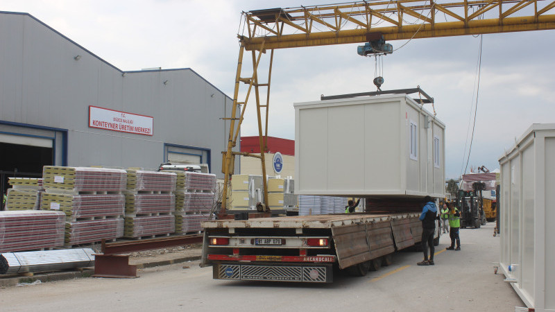 Engelli depremzedelerin hayatlarını bu konteynerler kolaylaştıracak