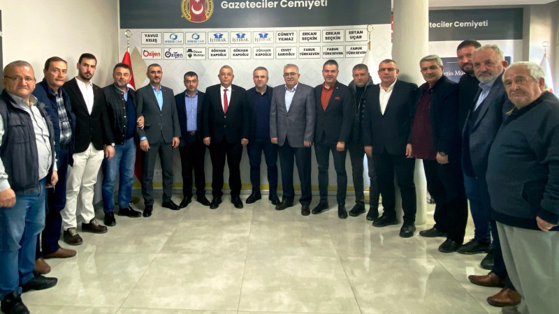Düzce TSO’dan cemiyete ziyaret