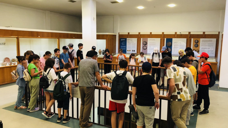 Öğrenciler müze ve antik kenti gezdi