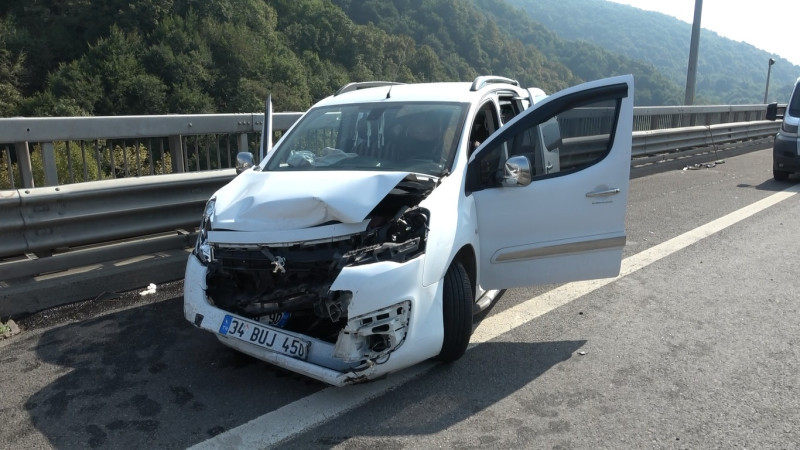 Anadolu otoyolunda kaza 6 yaralı