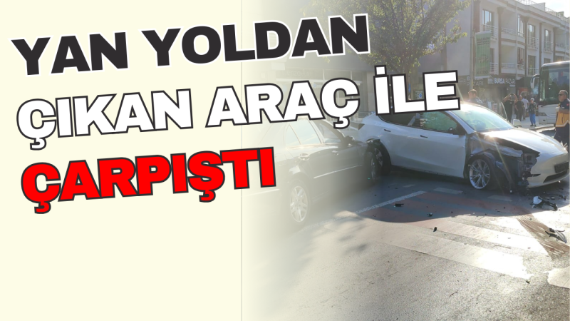 YOL KENARINDAKİ ELEKTİRİK DİREĞİNE ÇARPARAK DURABİLDİ