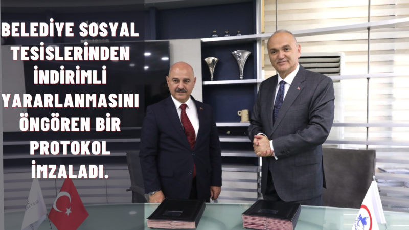 ÜNİVERSİTE PERSONELİ TESİSLERDEN İNDİRİMLİ FAYDALANACAK