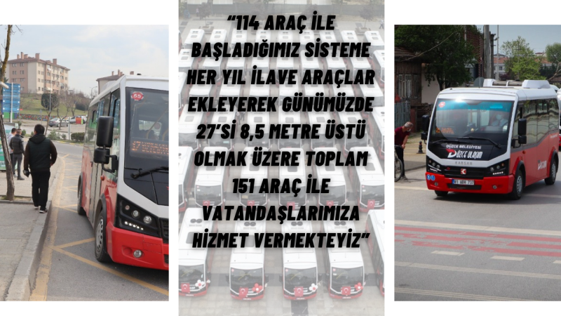 DÜZCE ULAŞIM A.Ş. BASIN AÇIKLAMASI