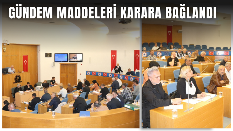 EKİM AYI MECLİS TOPLANTILARI TAMAMLANDI