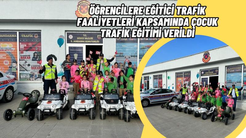 Öğrencilere Türk Bayrağı Hediye Edildi 