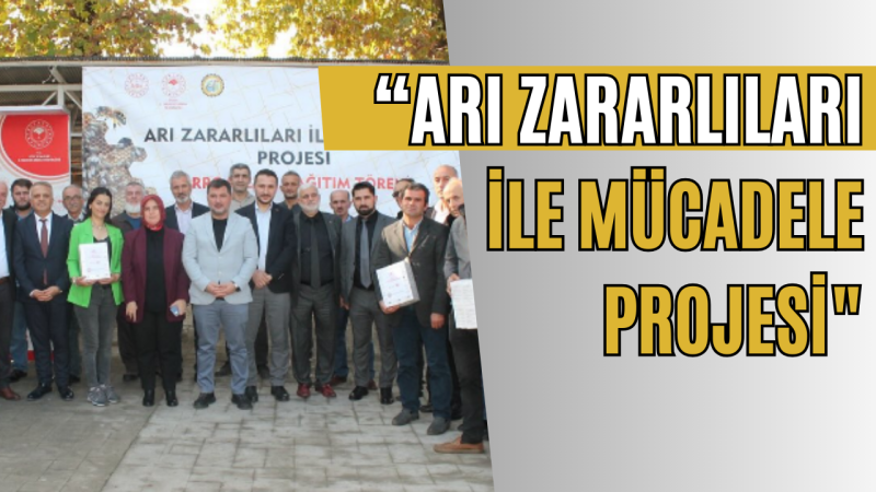  Varroa Arı İlacı Dağıtım Töreni Düzenlendi