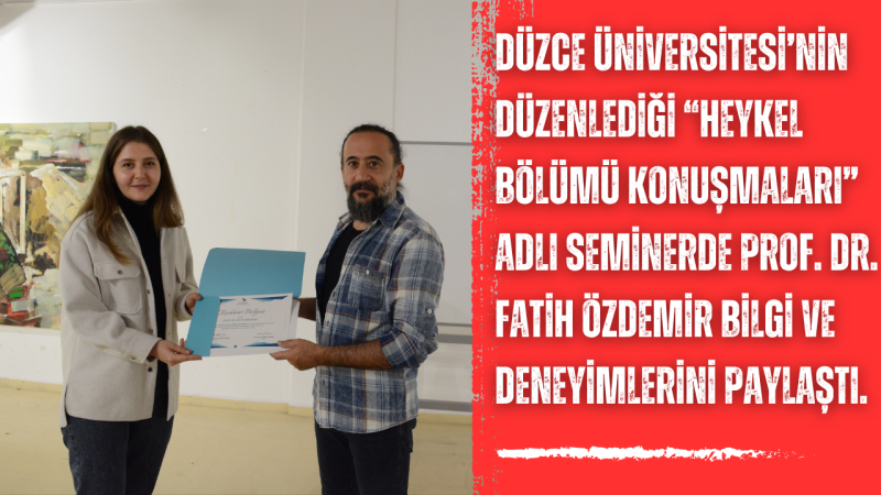 Heykel Bölümü Konuşmaları