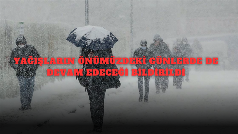 KUVVETLİ YAĞIŞ UYARISI