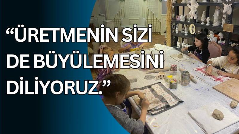 BİZ SANATIN BÜYÜSÜNE KAPILDIK HAYALLERE KOŞUYORUZ