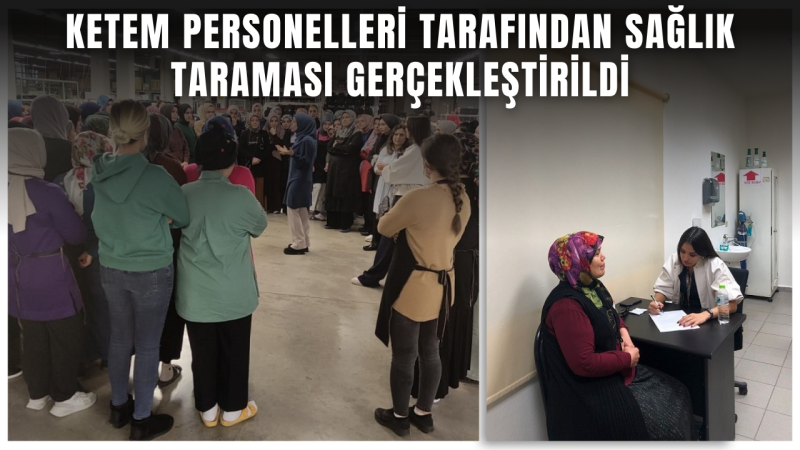 DÜZCE OBS'DE SAĞLIK TARAMASI YAPILDI 