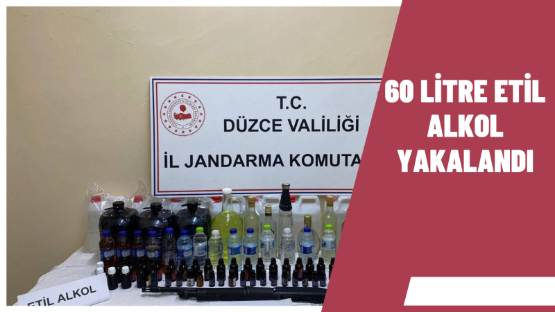Jandarma'dan Sahte Alkol Operasyonu