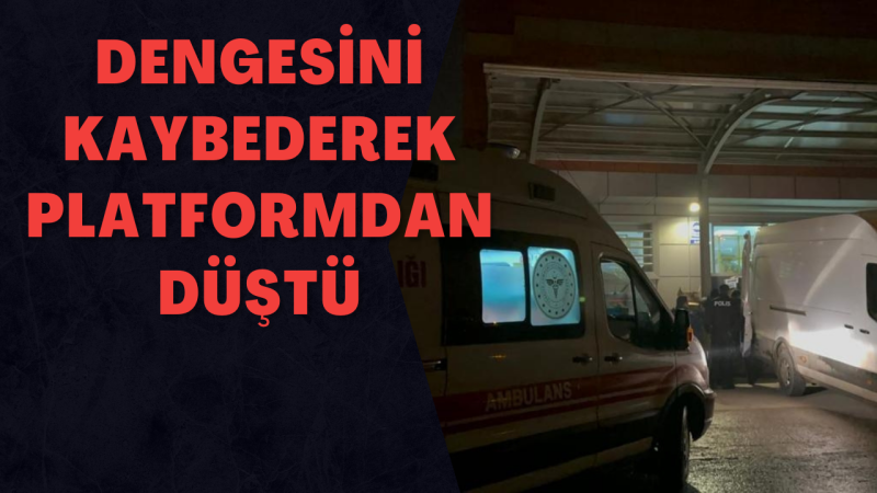 DÜZCE PTT'NİN LOJİSTİK DEPOSUNDA İŞ KAZASI 