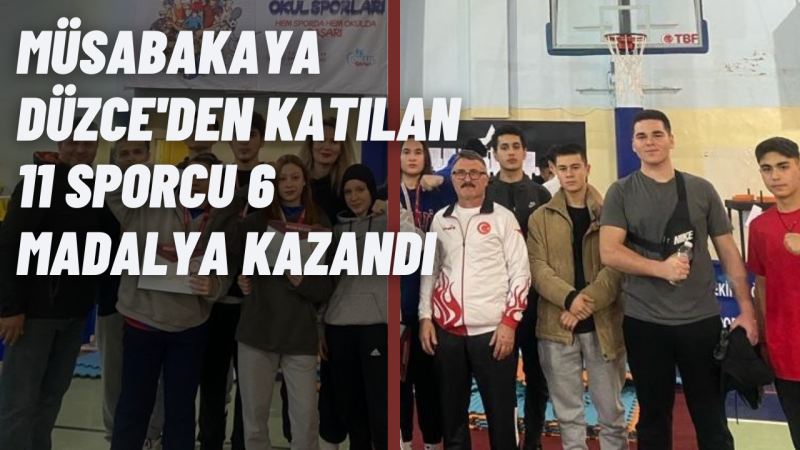 Bilek Güreşinde 6 Madalya