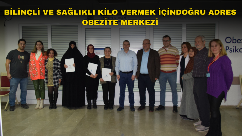 Obezite Merkezi Üçüncü Mezunlarını Verdi
