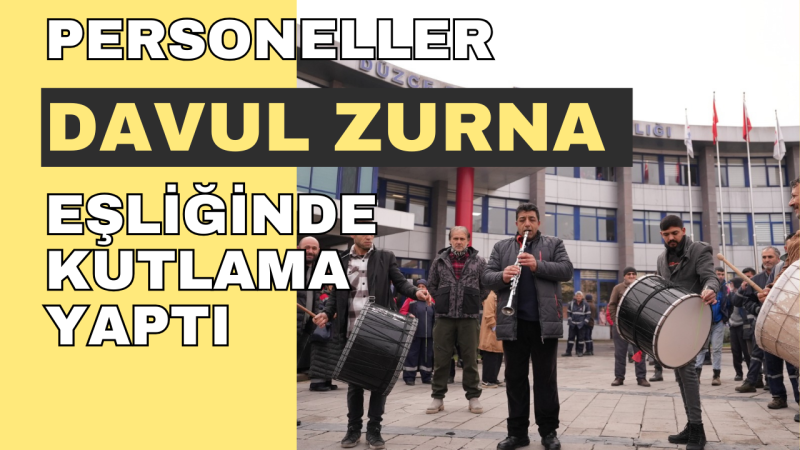 BAŞKAN ÖZLÜ'DEN PERSONELE MÜJDE