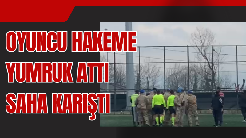 Oyuncu Hakeme Saldırdı !