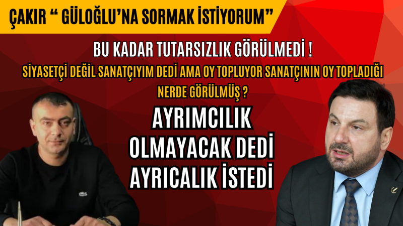 Çakır, Güloğlu Teşekkürü Ödeme Yöntemi Düzce'de Geçmiyor!