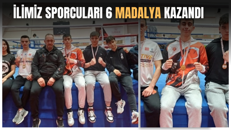 MUAY THAİ'DE 6 MADALYA 