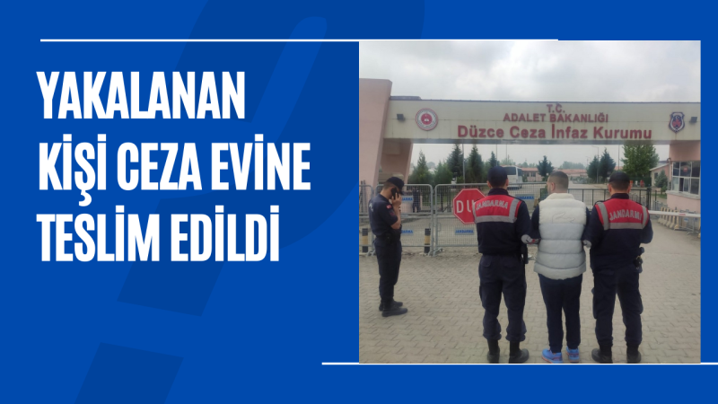 Hakkında Hapis Cezası Bulunan Şahıs Yakalandı