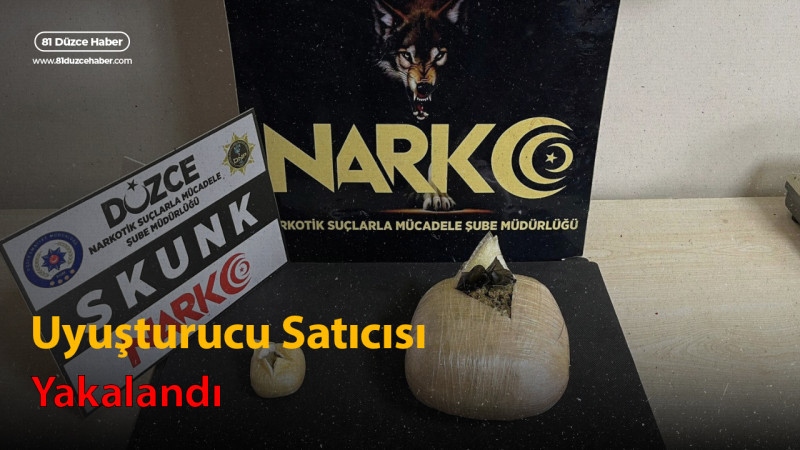 Uyuşturucu Satıcısı Yakalandı