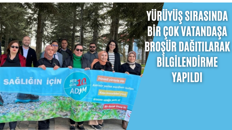 Dünya Obezite Günü Yürüyüş Etkinliği Düzenlendi