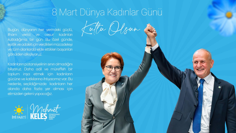 8 Mart Dünya Kadınlar Günü Kutlu Olsun!