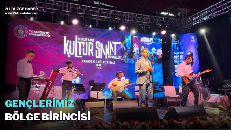Gençlerimiz Bölge Birincisi