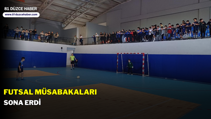 Futsal Müsabakaları Sona Erdi