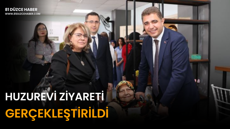 HUZUREVİ ZİYARETİ GERÇEKLEŞTİRİLDİ