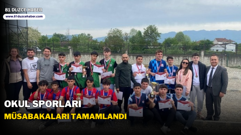 OKUL SPORLARI MÜSABAKALARI TAMAMLANDI