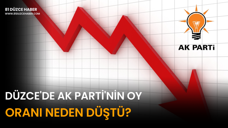 DÜZCE'DE AK PARTİ'NİN OY ORANI NEDEN DÜŞTÜ?