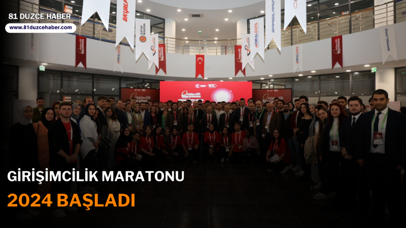 Girişimcilik Maratonu 2024 Başladı