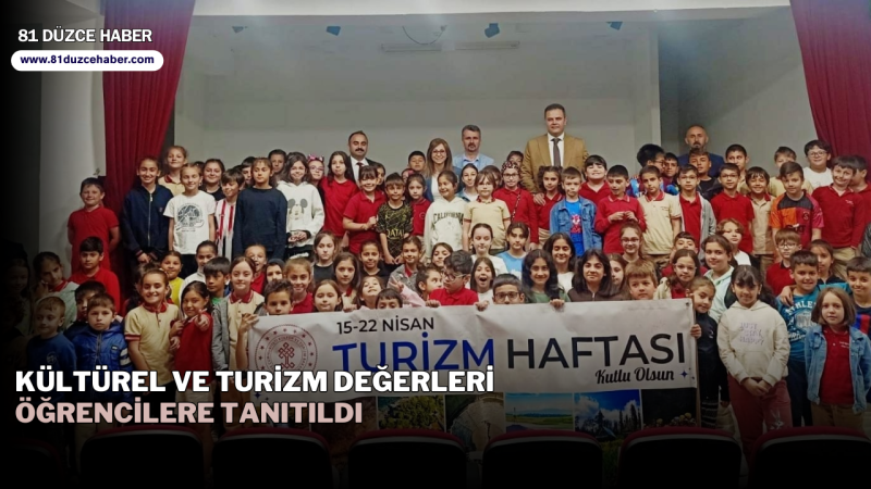Kültürel ve Turizm Değerleri Öğrencilere Tanıtıldı