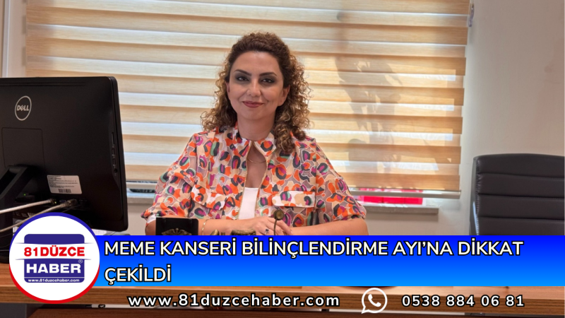 Meme Kanseri Bilinçlendirme Ayı’na Dikkat Çekildi