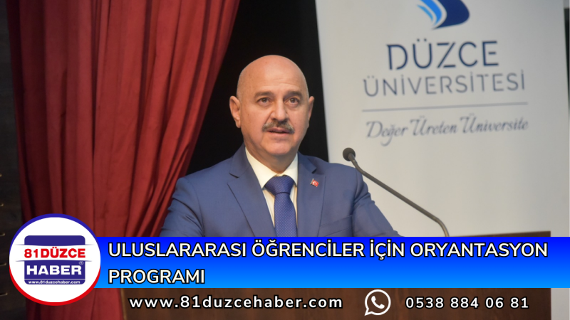 Uluslararası Öğrenciler İçin Oryantasyon Programı