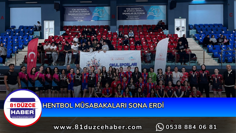 HENTBOL MÜSABAKALARI SONA ERDİ