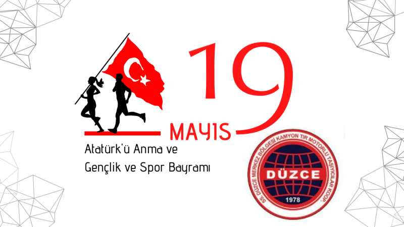 KAMYONCULAR KOOP. 19 MAYIS GENÇLİK VE SPOR BAYRAMI İLANI