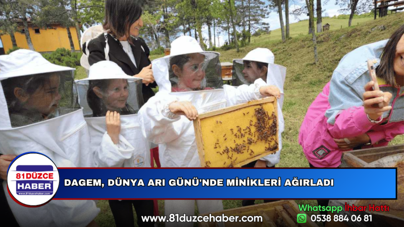 DAGEM, DÜNYA ARI GÜNÜ'NDE MİNİKLERİ AĞIRLADI