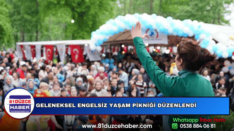 GELENEKSEL ENGELSİZ YAŞAM PİKNİĞİ DÜZENLENDİ