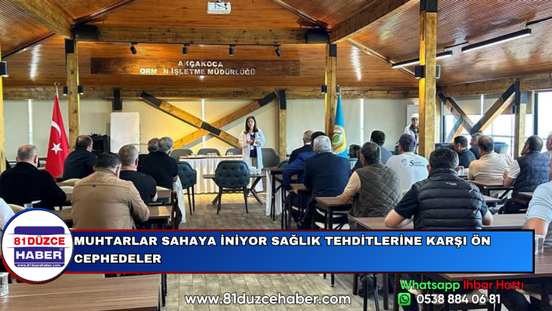 MUHTARLAR SAHAYA İNİYOR SAĞLIK TEHDİTLERİNE KARŞI ÖN CEPHEDELER