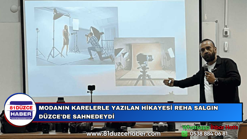 MODANIN KARELERLE YAZILAN HİKAYESİ REHA SALGIN DÜZCE'DE SAHNEDEYDİ
