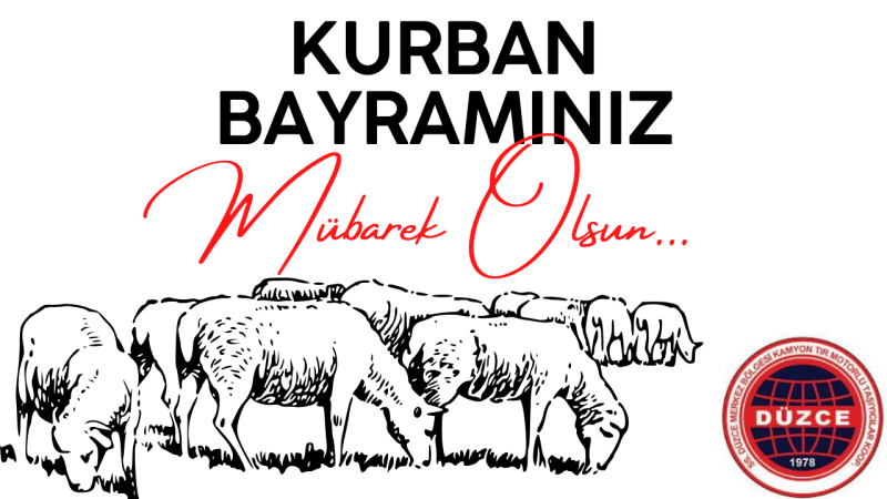 KAMYONCULAR KOOP. KURBAN BAYRAMI İLANI