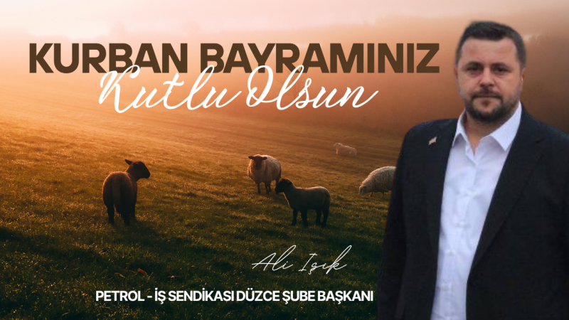 ALİ IŞIK KURBAN BAYRAMI İLANI
